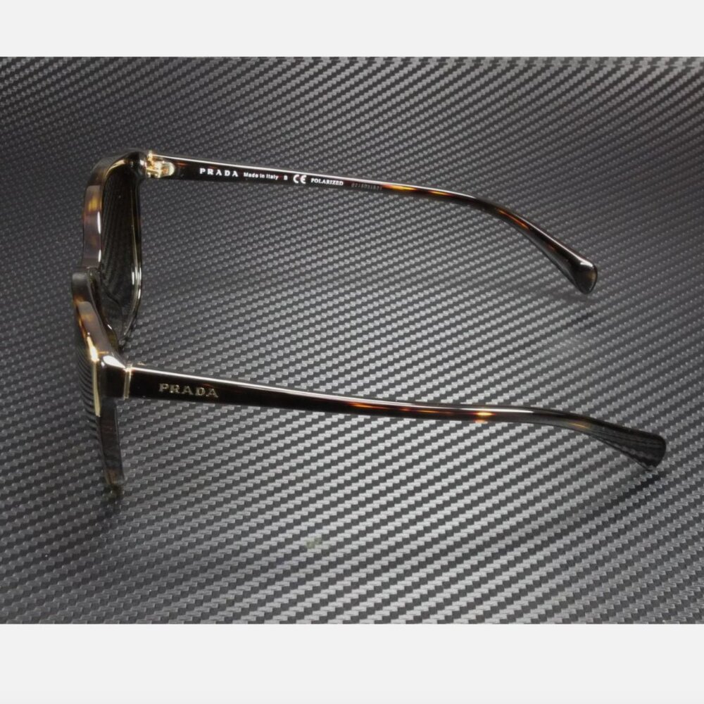 Prada Havana Polarized Brown 55 mm Women's Sunglasses - Picture 4 of 4